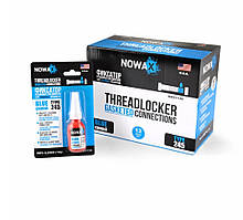 Фіксатор різьбових зєднань синій