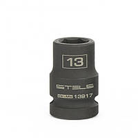 Головка ударна шестигранна, 13 мм, 1/2"", CrMoult Stels
