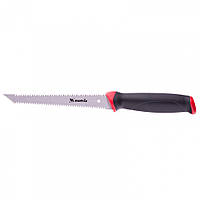 Ножівка по гіпсокартону, 180 мм, двостороннє робоче полотно, двокомпонентна рукоятка// MTX