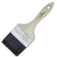 Пензлик для лаку 3"натуральний ворс Сталь