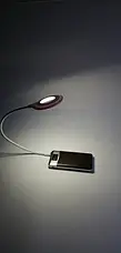 USB світильник чорний портативний 4W 4100K біле світло 45x8.3 см, фото 4