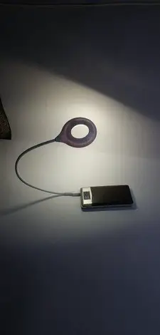 USB світильник білий портативний 4W 4100K біле світло 45x8.3 см, фото 2