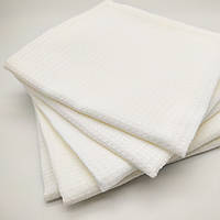 Вафельное полотенце для кухни Luxyart размер 35*70 см белый (LS-032)