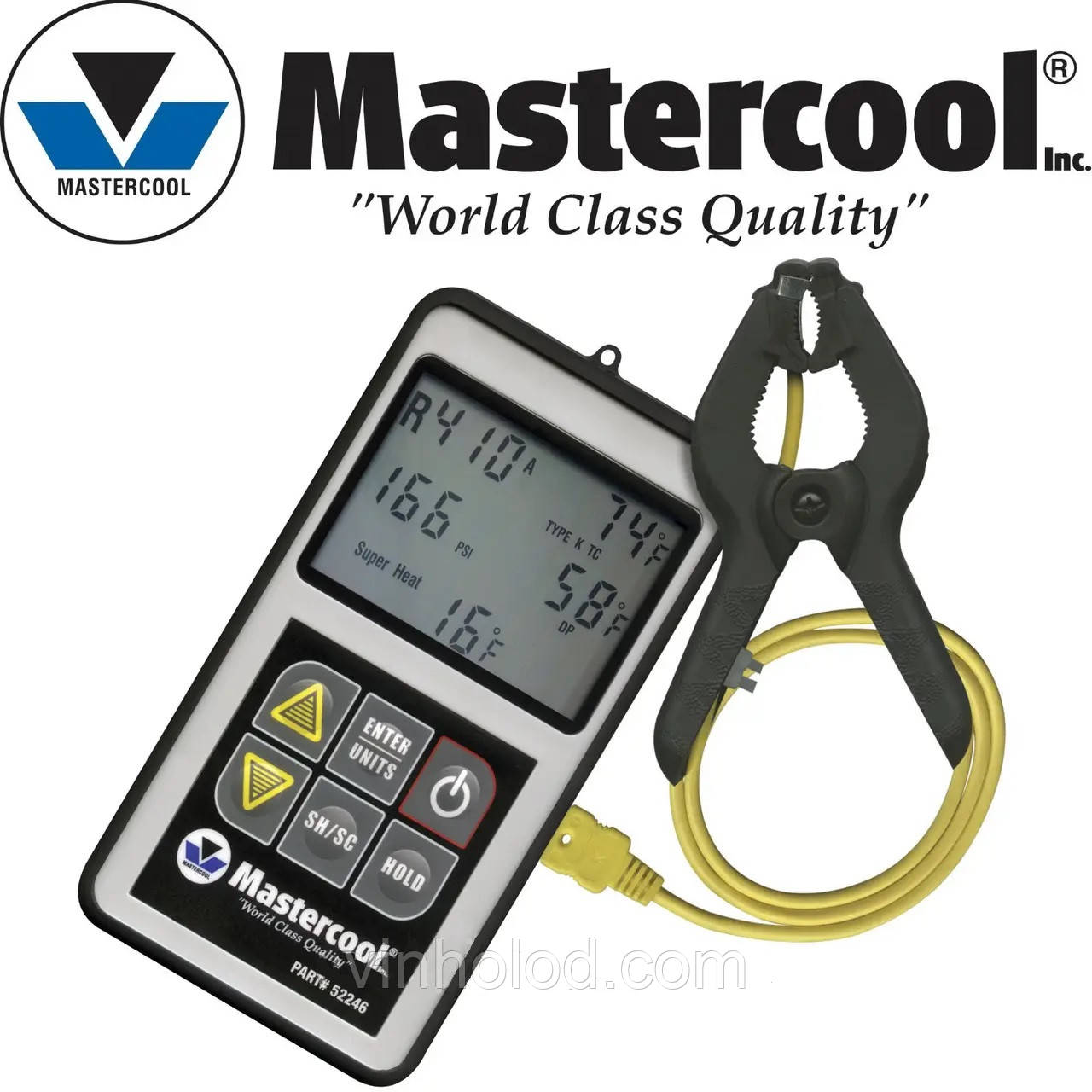 Калькулятор переохолодження/перегріву Mastercool MC - 52246