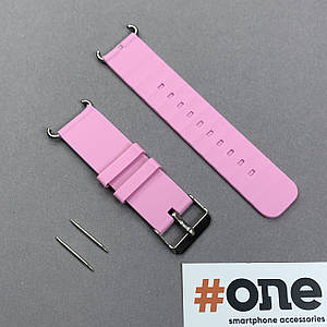 Ремінець силіконовий для дитячих смарт годинників Smart Kids Q60 / Q80 / Q90 18мм рожевий