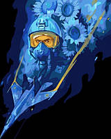 Картина Розмальовка Strateg Люті українські привиди (SR-SS-6573) 30 х 40 см