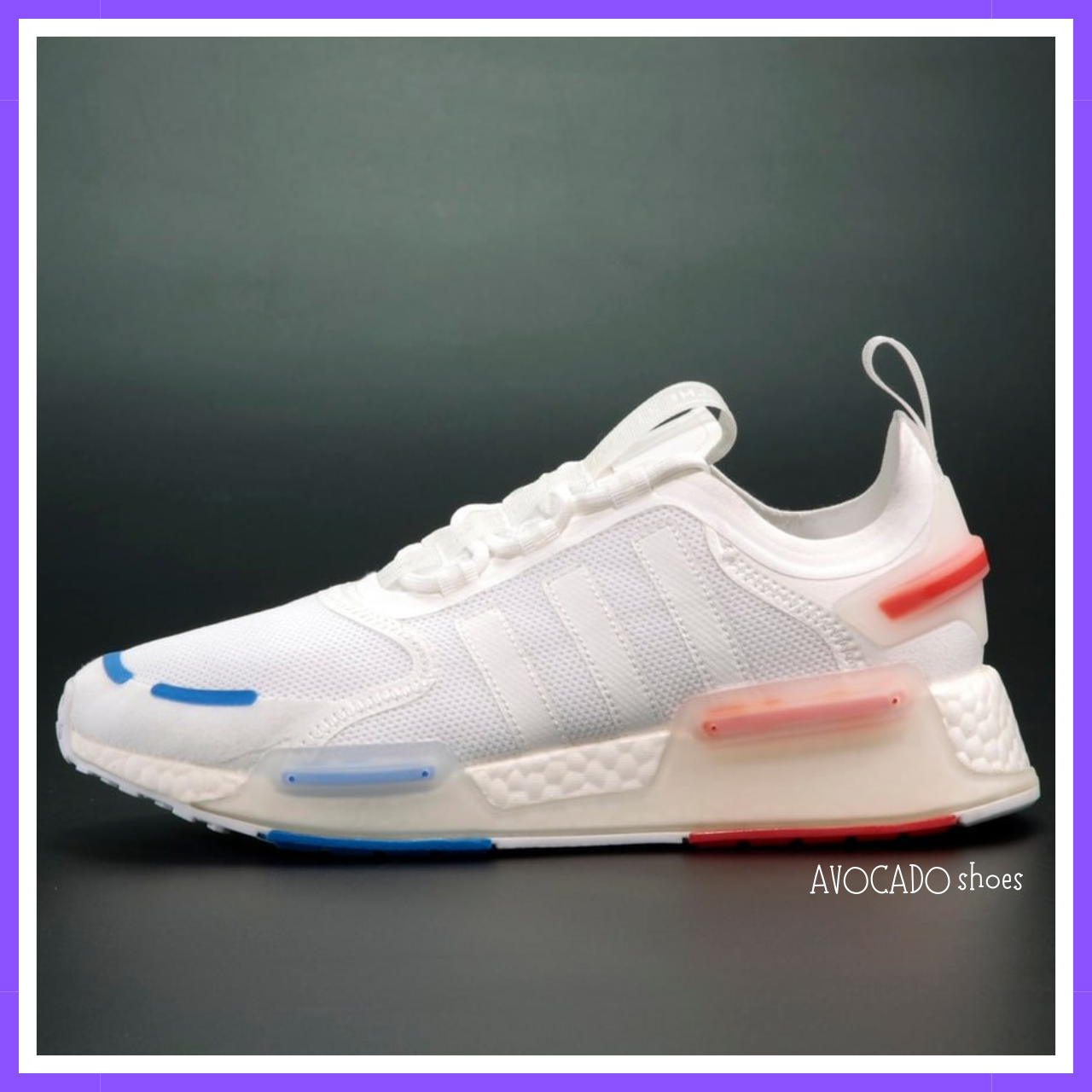 White nmd og hotsell
