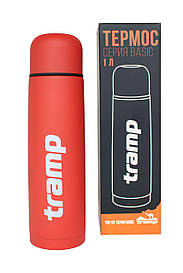 Термос Трамп Tramp Basic 1л для чаю та кави, червоний