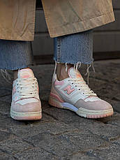 Жіночі кросівки New Balance 550 White Pink BBW550WP, фото 5
