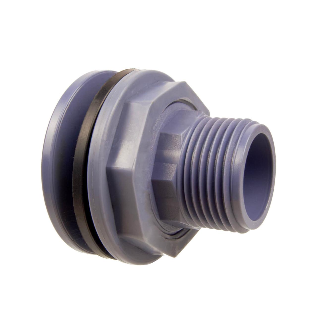 Врізка у бак 3/4 зі зворотньою різьбою