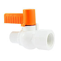 Кран кульовий 1/2 зовн. x 1/2 внутр. (ручка) Norton