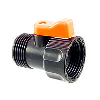 Кран кульовий 3/4 зовн. x 3/4 внутр.