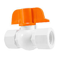 Кран кульовий із внутрішньою різьбою 1/2 (метелик) Norton