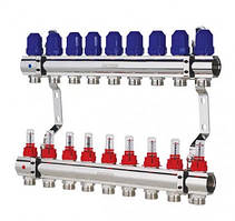 Колектор для теплої підлоги "Koer" на 9 контурів