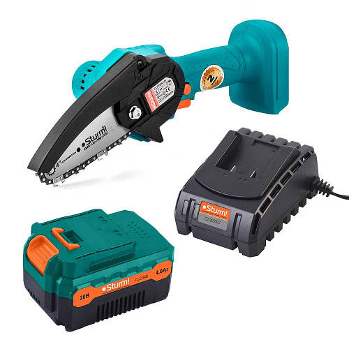 Аккумуляторная цепная пила Sturm CC9920CLM с аккумулятором 4А/ч и ...