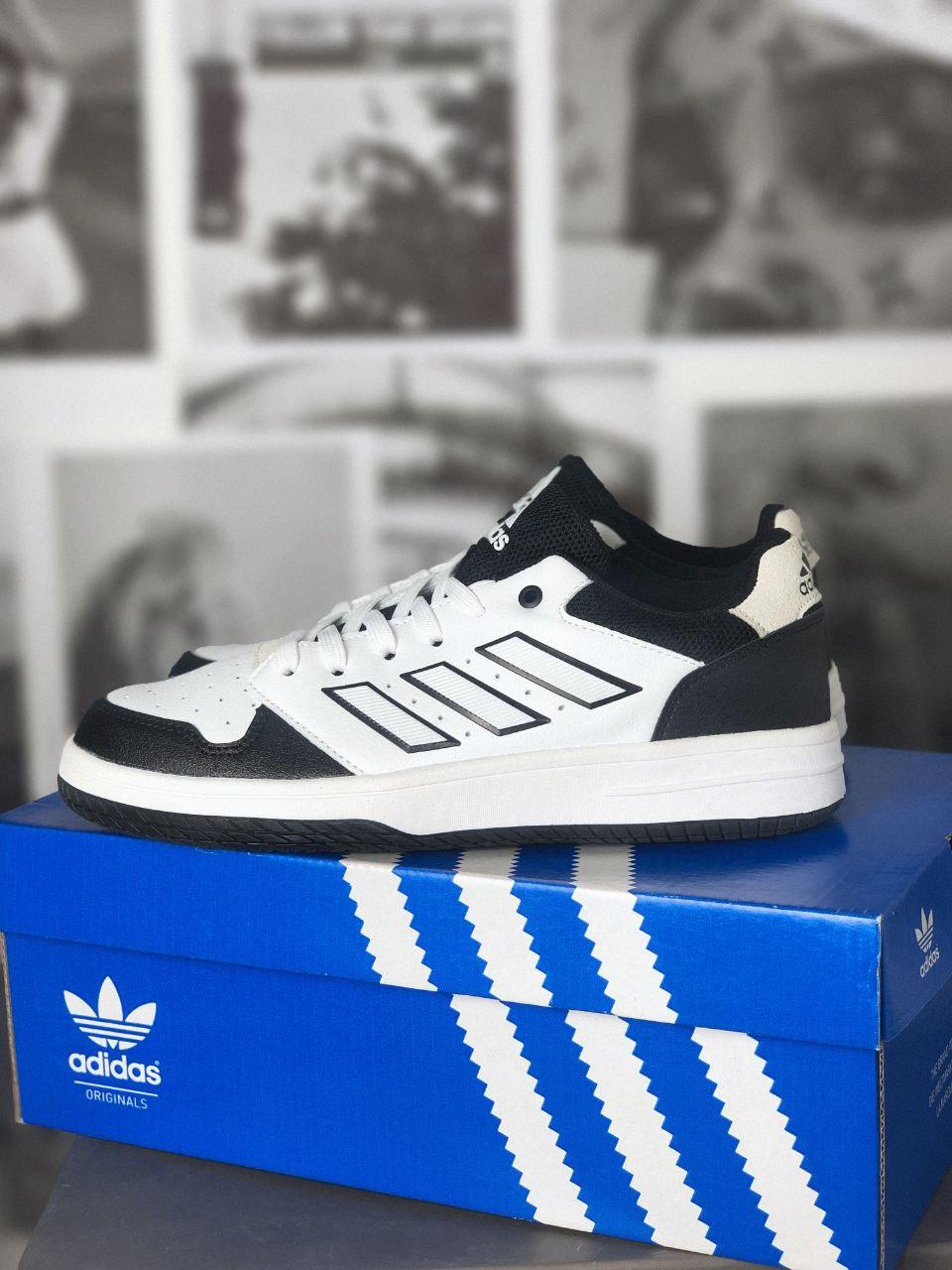 Кросівки чоловічі білі Adidas Gametalker White Carbon Black (10945), фото 1