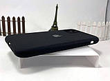 Чохол Silicone Case для Apple iPhone 11 чорний с квадратними бортиками, чехол силикон на 11 айфон (18 black), фото 8