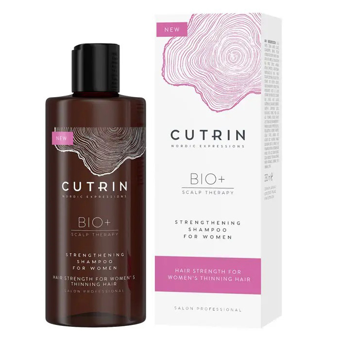 Зміцнювальний шампунь для волосся Cutrin BIO+ Strengthening Shampoo For Women 250ml, фото 1