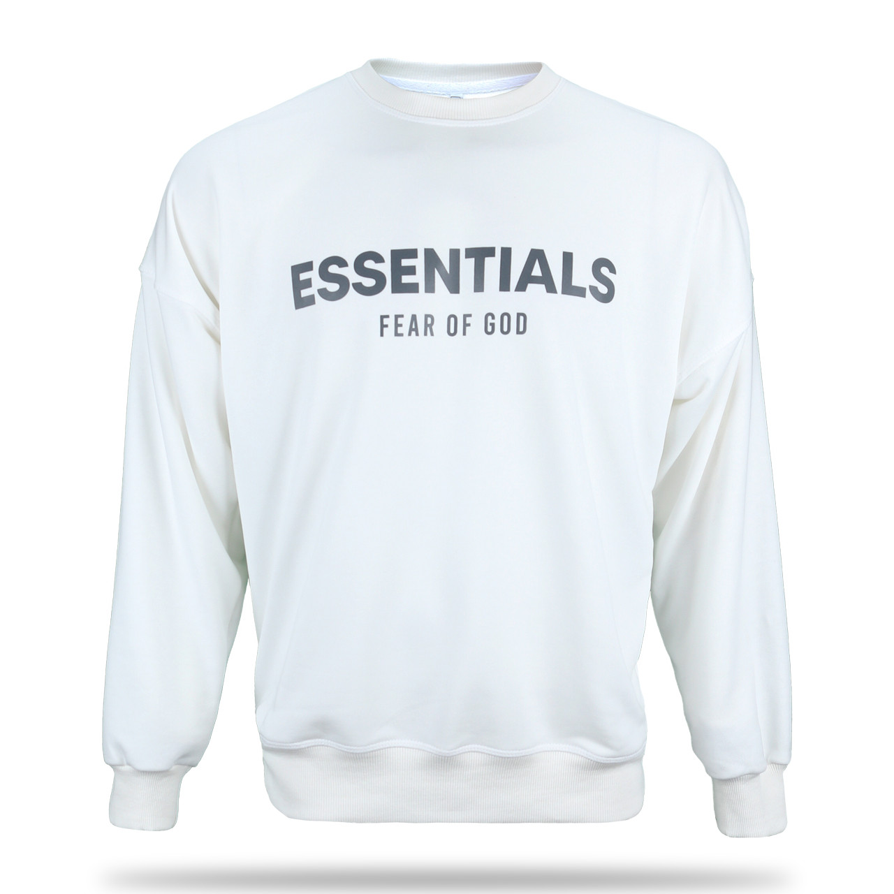 Світшот молочний ESSENTIALS Оверсайз 101 MILK L (Р) 23-511-001 M