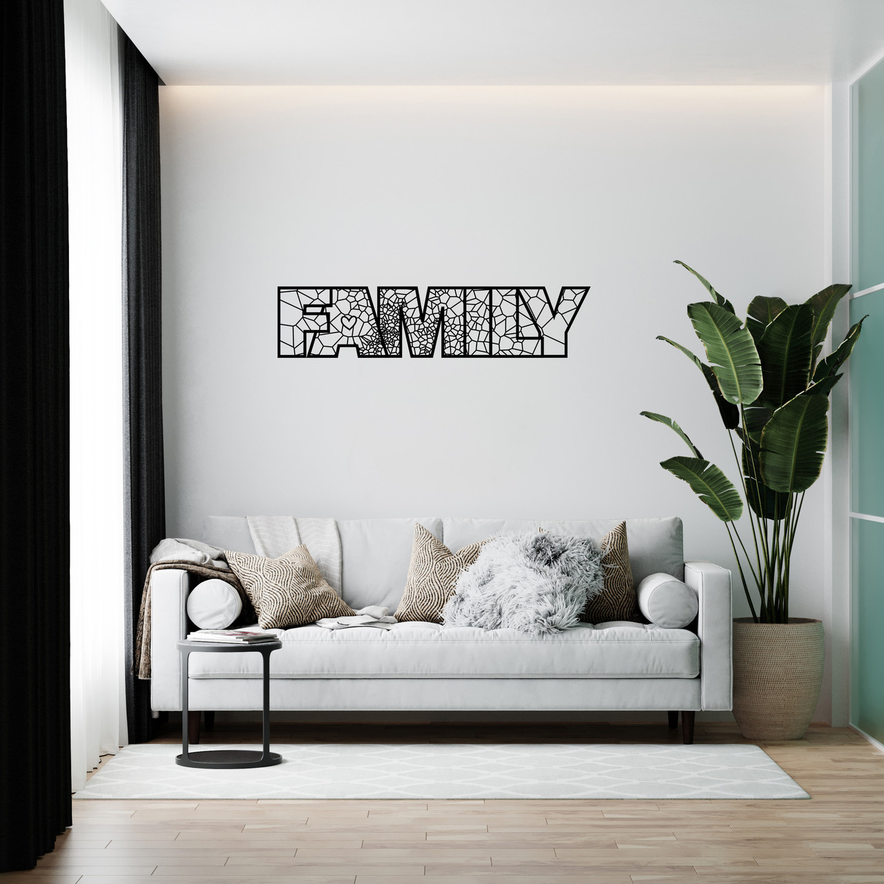 Family – Дерев'яний декор на стіну