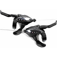 Моноблоки Shimano ST-EF510, (3x7 скоростей) пара. Черные