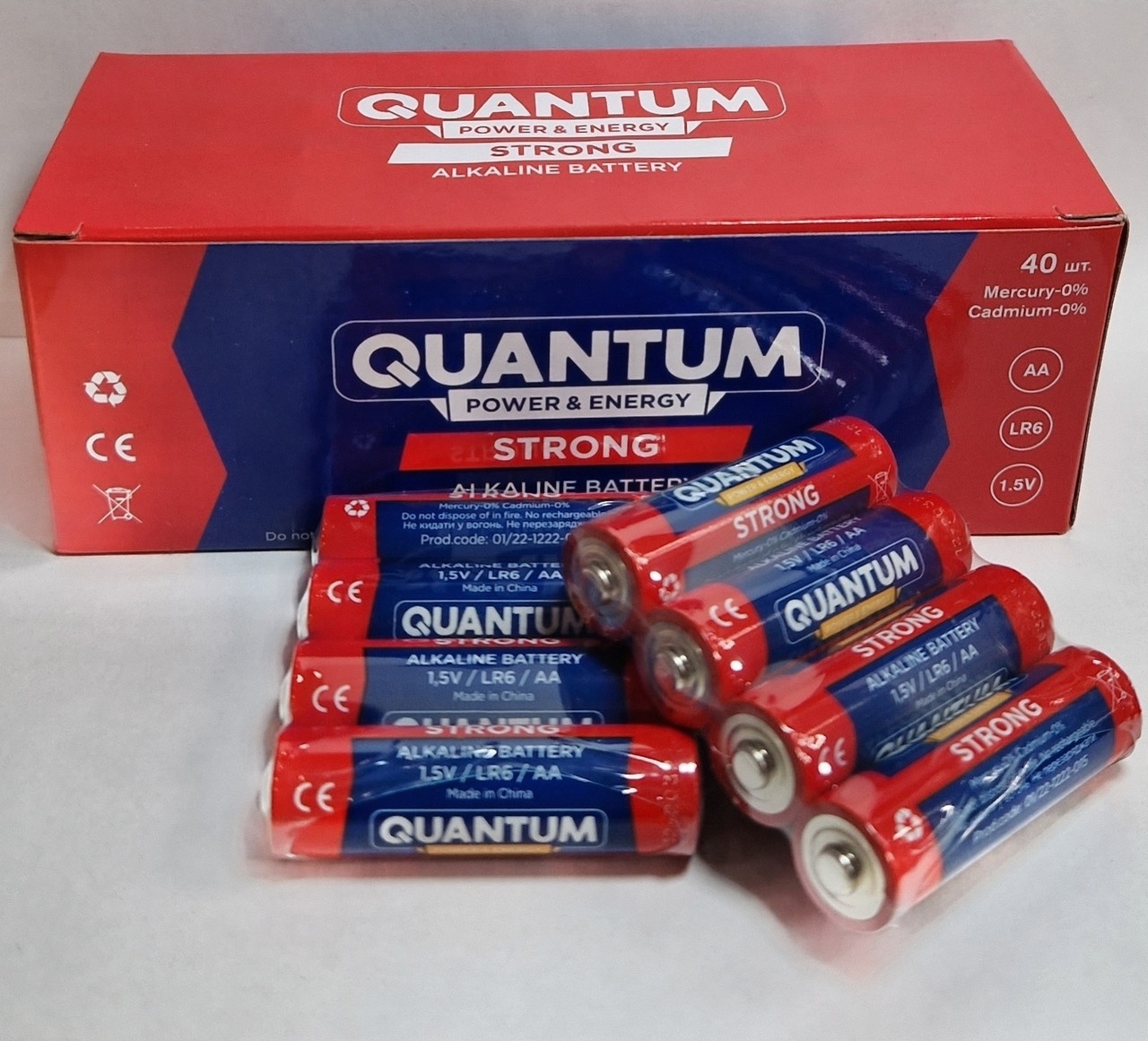 Батарейка Quantum STRONG Alkaline AA/LR6 (40шт)