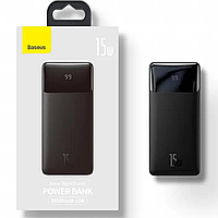 Power Bank Повербанк BASEUS 30000 mAh 15W 3A внешний аккумулятор павербанк зарядка мощный павербанк