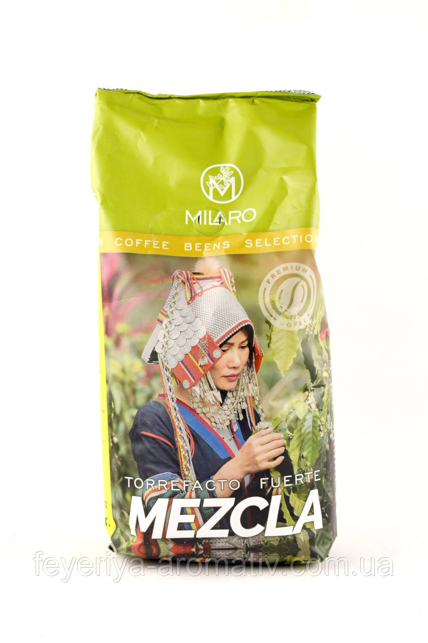 Кава в зернах Milaro Mezcla, 1 кг (Іспанія)
