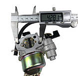 Карбюратор 168F 170F аналог HONDA Honda GX160 GX200 6-7к.с мотоблок культиватор мотопомпа віброплита, фото 5