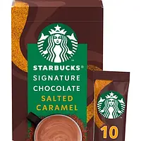 Горячий шоколад Starbucks Signature Chocolate Salted Caramel 10×20g (200g)
