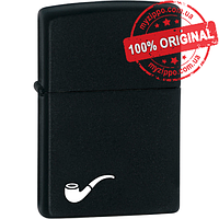 Зажигалка Zippo Pipe Lighter Black Matte 218PL