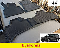 3D коврики EvaForma на BMW X5 E53 '99-06, 3D коврики EVA