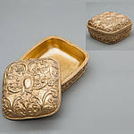 Скринька керамична Гілки в квітках 10*10*5 см (025TK)