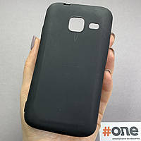 Чехол для Samsung Galaxy J1 Mini J105 матовый однотонный чехол на телефон самсунг дж1 мини черный TPB