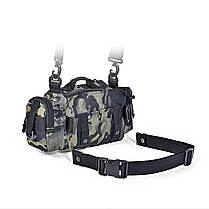 Сумка спінінгіста для риболовлі Leo на пояс і через плече, фото 4