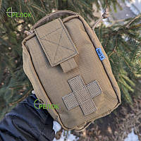 MOLLE-совместимый подсумок для аптечки A-line СМ34 койот