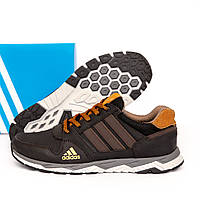 Мужские кожаные кроссовки Adidas 40-45