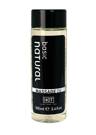Масажне масло Hot Massage Oil Basic Natural 100мл | Limon, фото 2