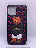 Чохол Bears & Kaws Matt Case (Nprint) iPhone 12/12 Pro (bear gucci 2) 40084