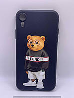 Чохол Bears & Kaws Matt Case (Nprint) iPhone Xr (bear fendi) 40096