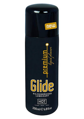 Лубрикант на силіконовій основі Hot Premium Silicone Glide 200 мл | Limon, фото 2