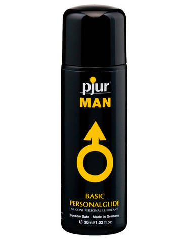 Лубрикант на силіконовій основі Pjur Man Basic Personal Glide 100 мл | Limon, фото 2
