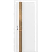 Двері фарбовані колекції LOFT модель BERTA-V ПГ Білий мат