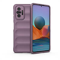 Силіконовий чохол Wavy для Xiaomi Redmi Note 10 PRO Blueberry