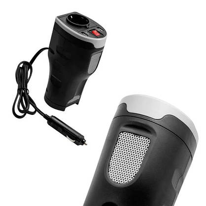 Автомобільний інвертор TECHNAXX TE13 (розетка + 2 USB порти), фото 5