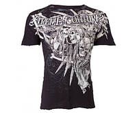 Футболка 3XL Xtreme Couture by AFFLICTION Men T-Shirt OUTLAW Skulls Tattoo Biker