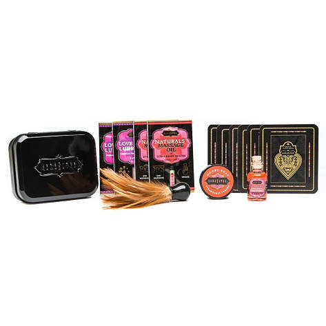 Набір інтимної косметики Kama Sutra The Weekender Kit Strawberry | Limon, фото 2