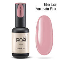 База с нейлоновыми волокнами Fiber Base PNB, Porcelain Pink 8 мл