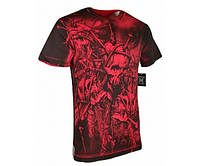 Футболка 4XL Xtreme Couture by AFFLICTION T-Shirt HEADHUNTER Red Tattoo Biker