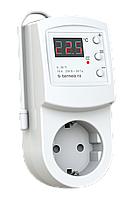 Терморегулятор terneo rz (розеточный) для керамических обогревателей